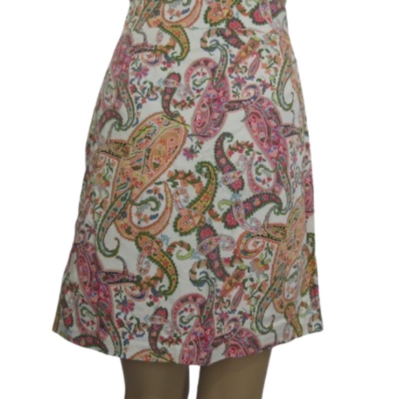 Tommy Bahama Vibrant Paisley Skirt - Picture 6 of 8